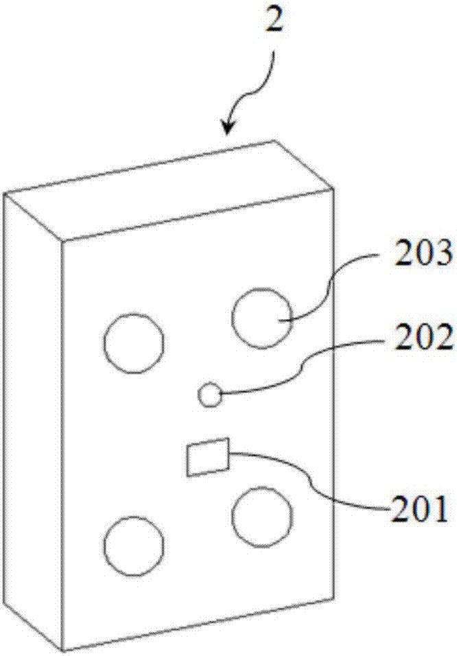 Device and method integrating gesture recognition and ultrasonic tactile feedback and application