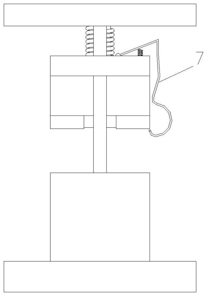 A kind of automatic lifting type stamping die