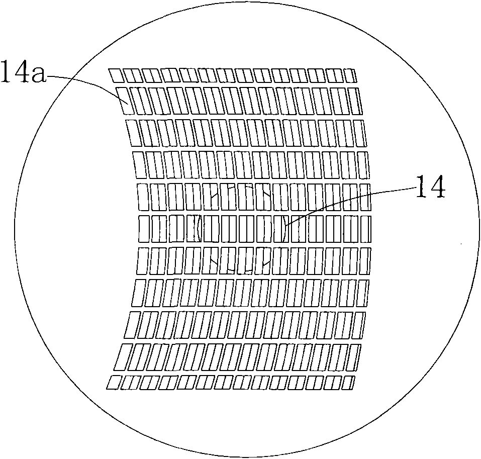 Water-saving rice washing barrel