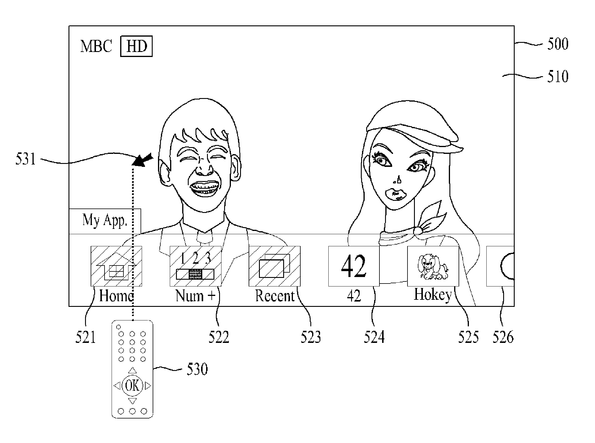 Display apparatus for processing multiple applications and method for controlling the same