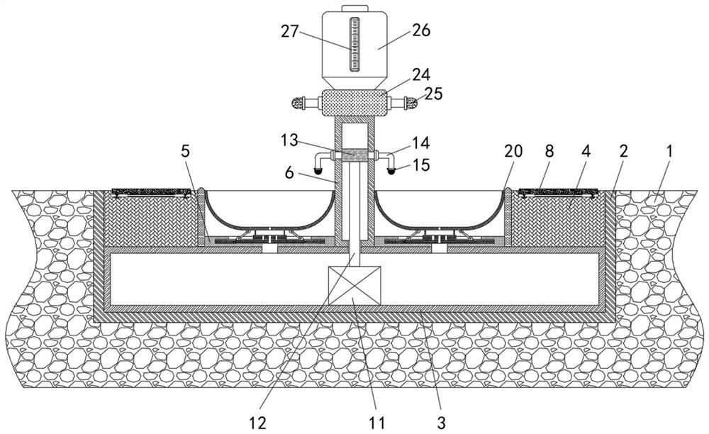 Energy-saving and environment-friendly animal feed feeding device