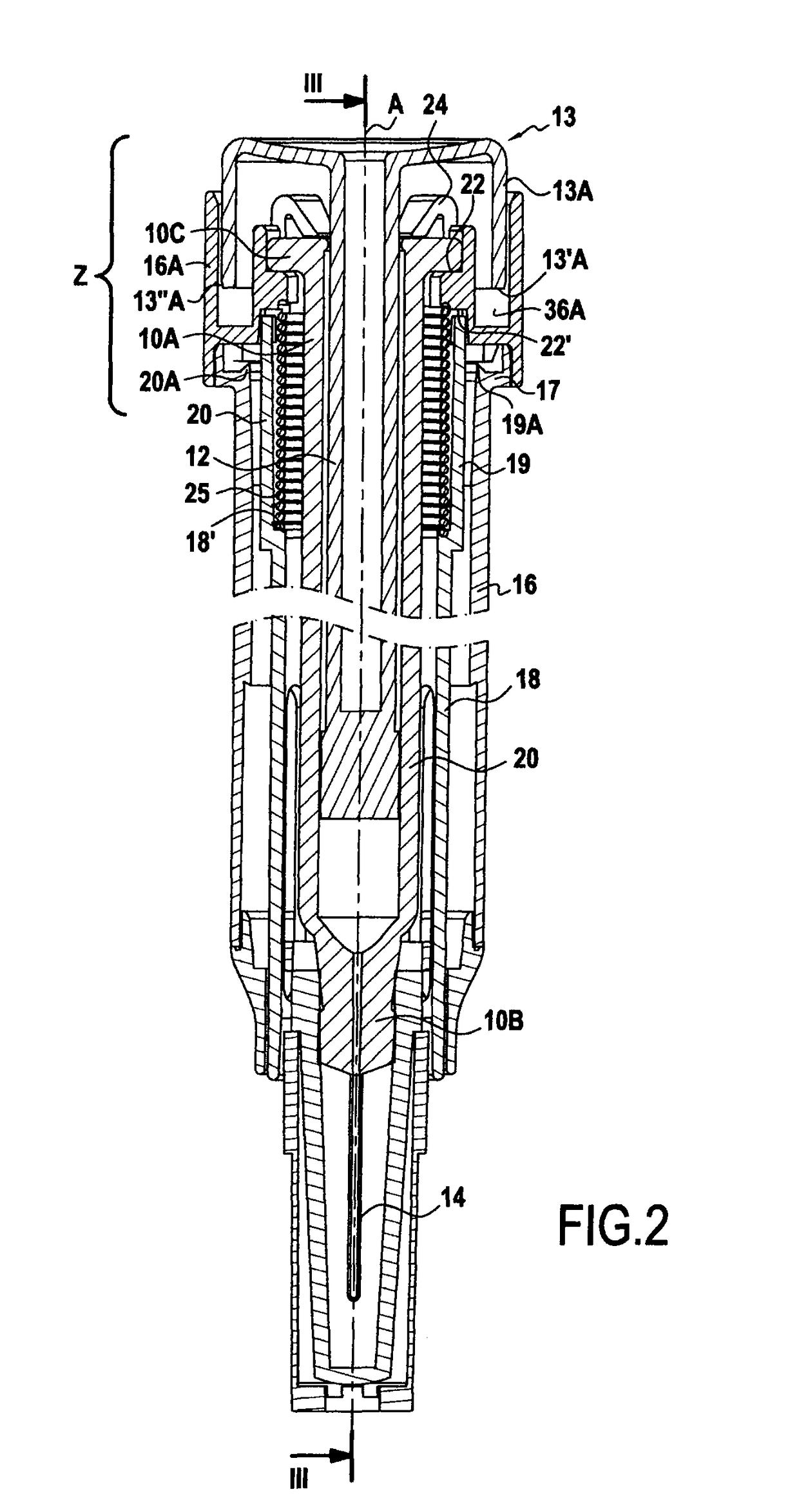 Safety device for a syringe