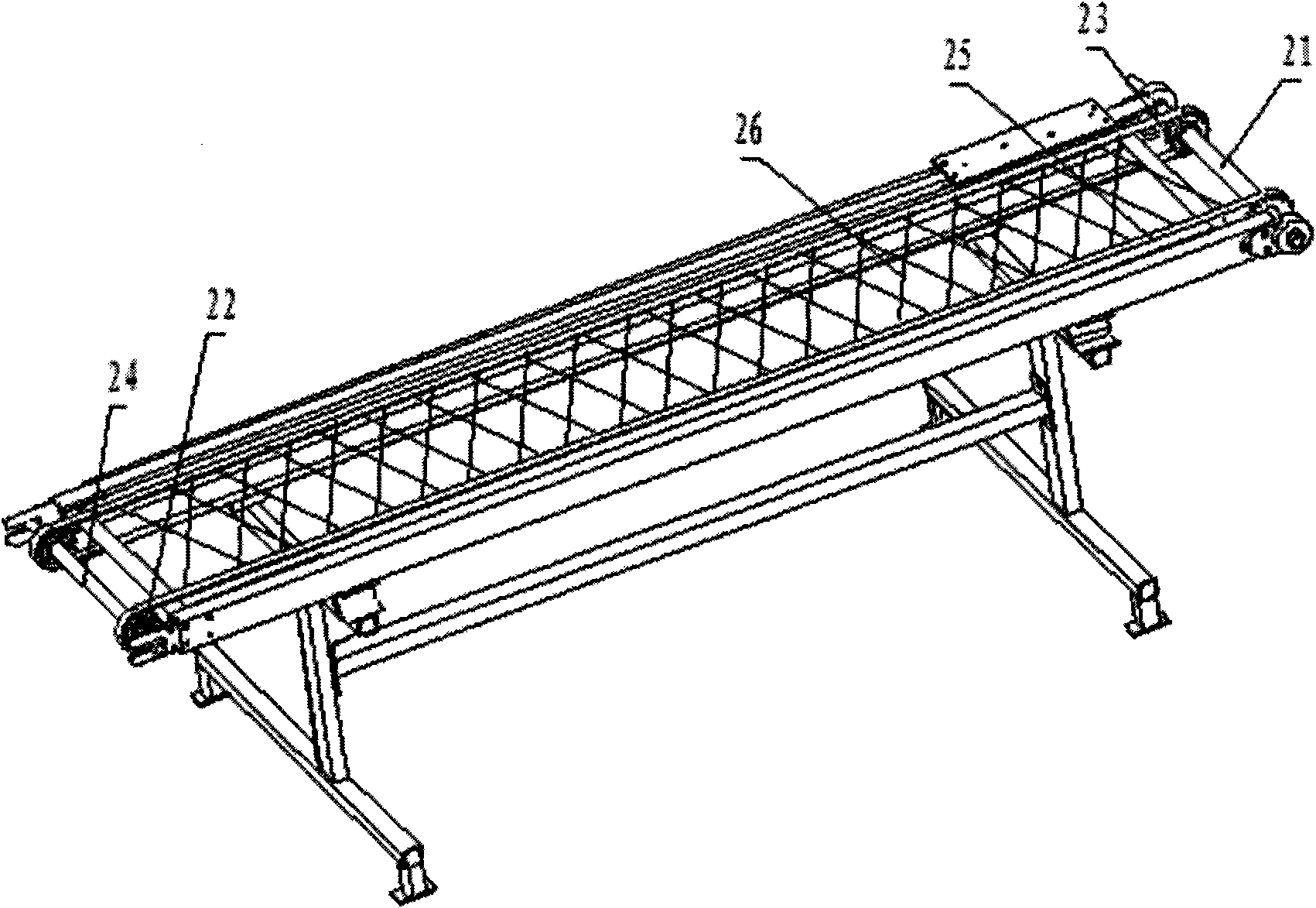 Semiautomatic tobacco-weaving machine