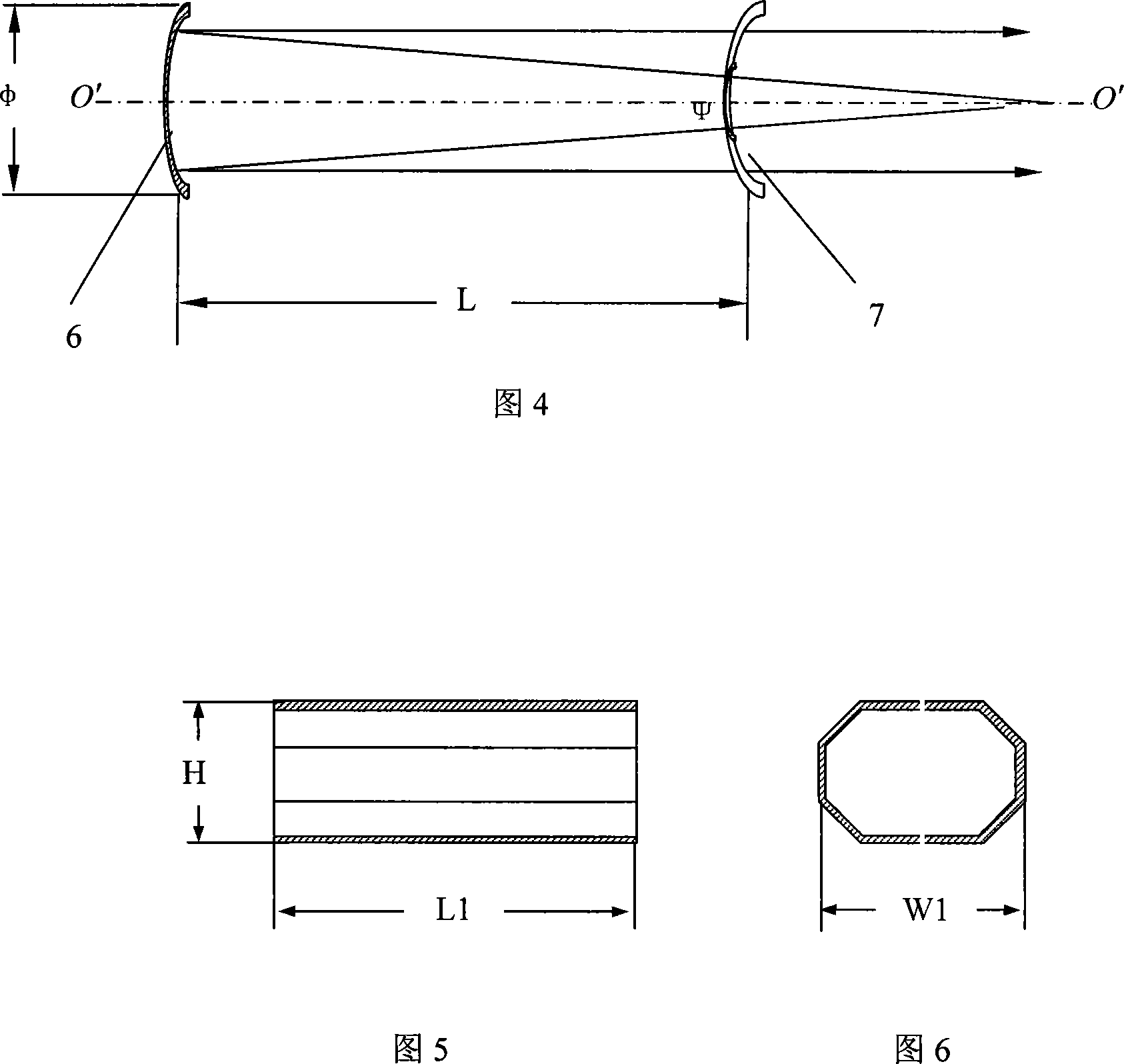 Heat capacity type neodymium glass flaky laser