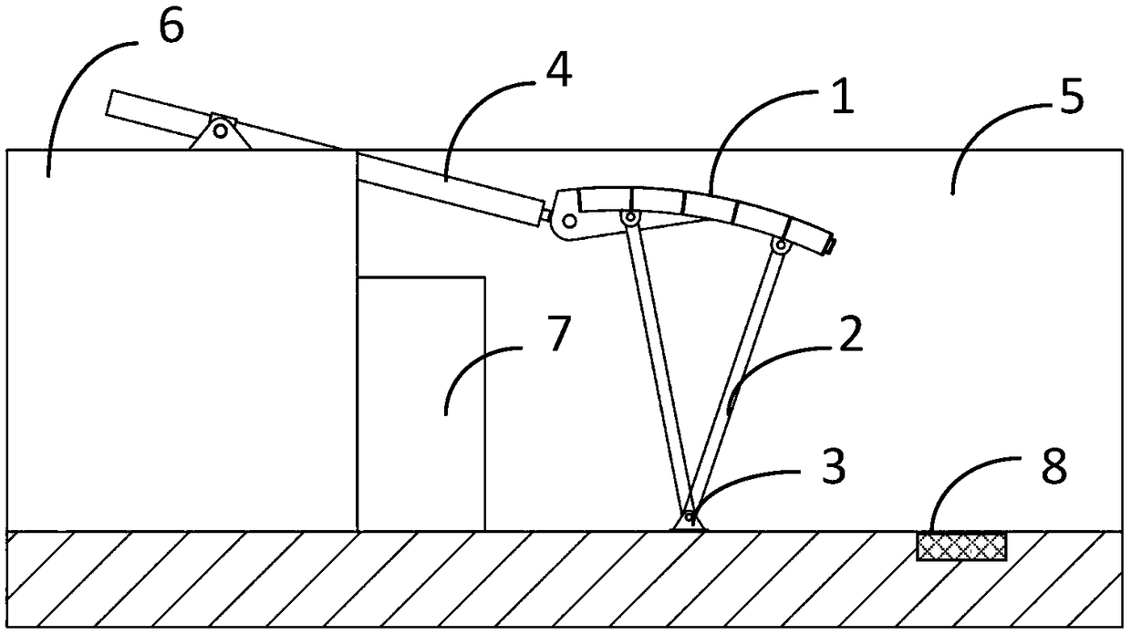 Integrated upward-spiral steel dam