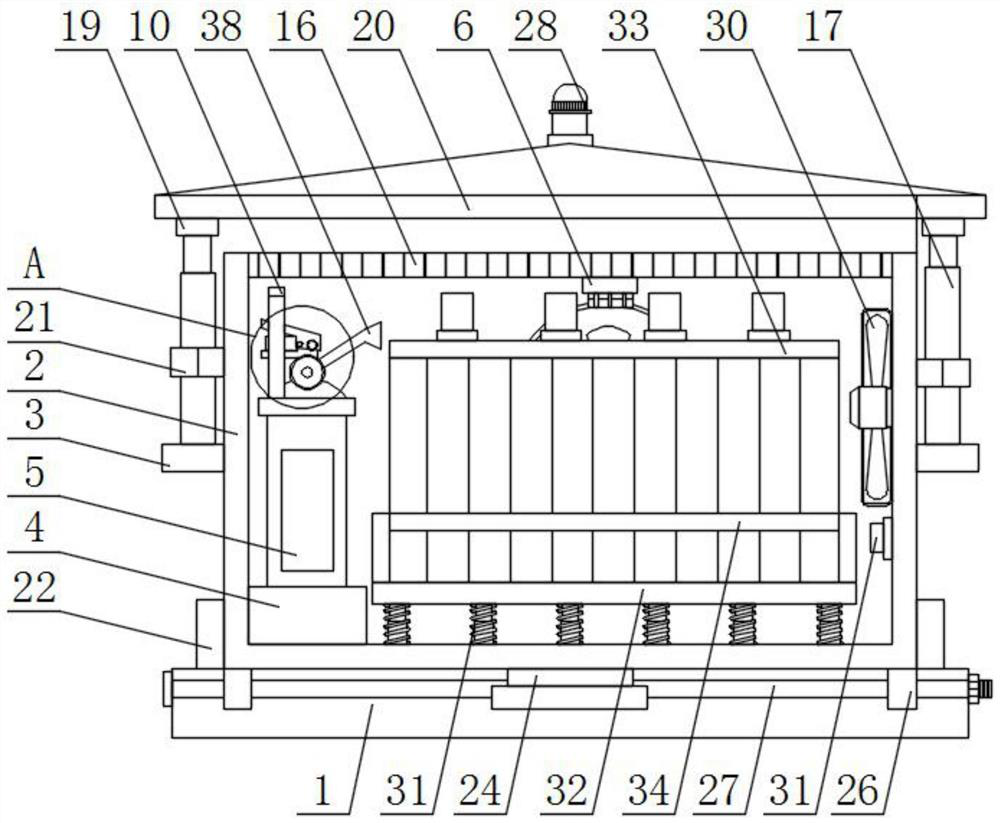 Transformer protection device with monitoring function