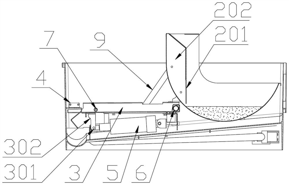 Intelligent flushing cat toilet