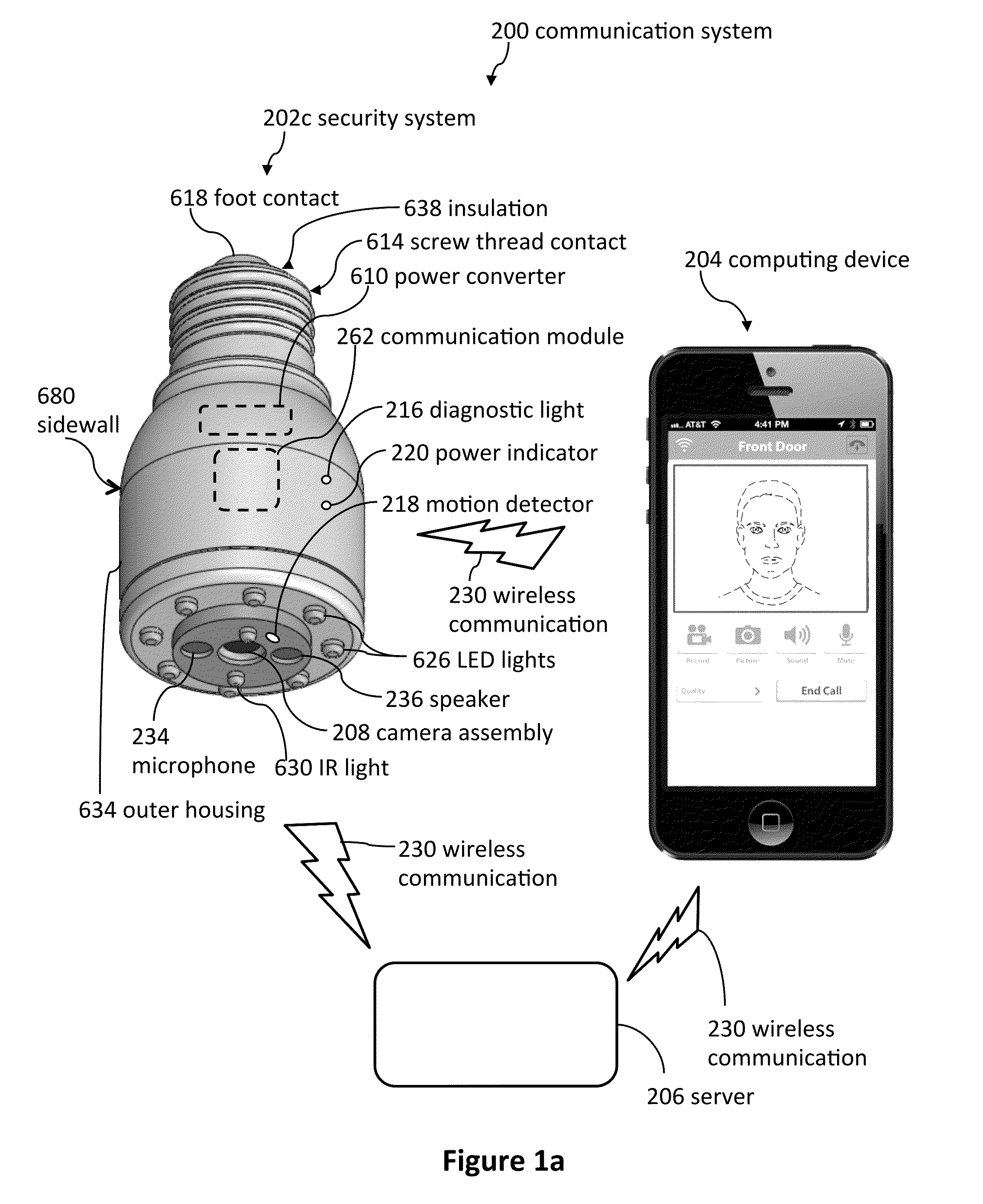 Light socket cameras