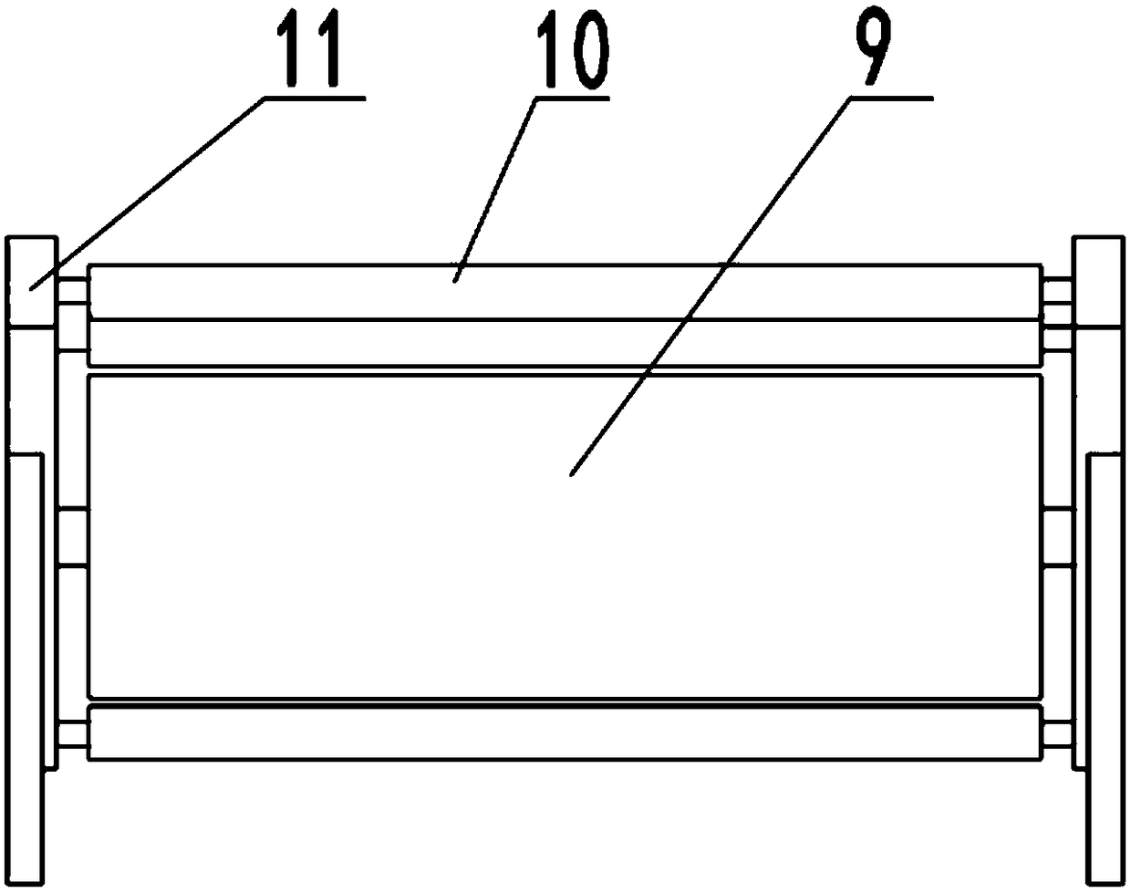 Double-side meat loosening mechanism for processing of pot-stewed steaks