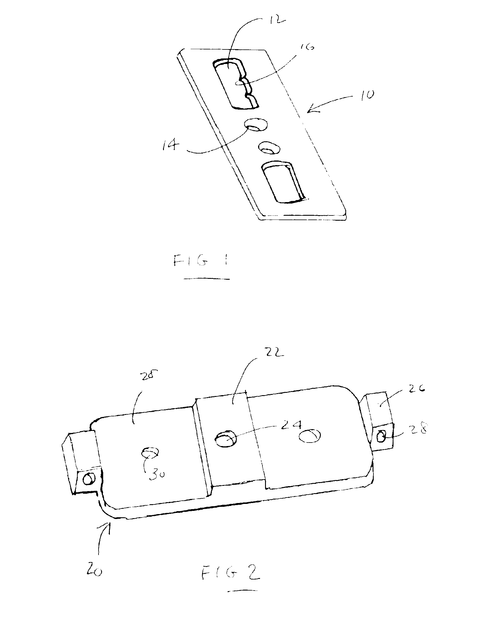 Modular anterior cervical plate