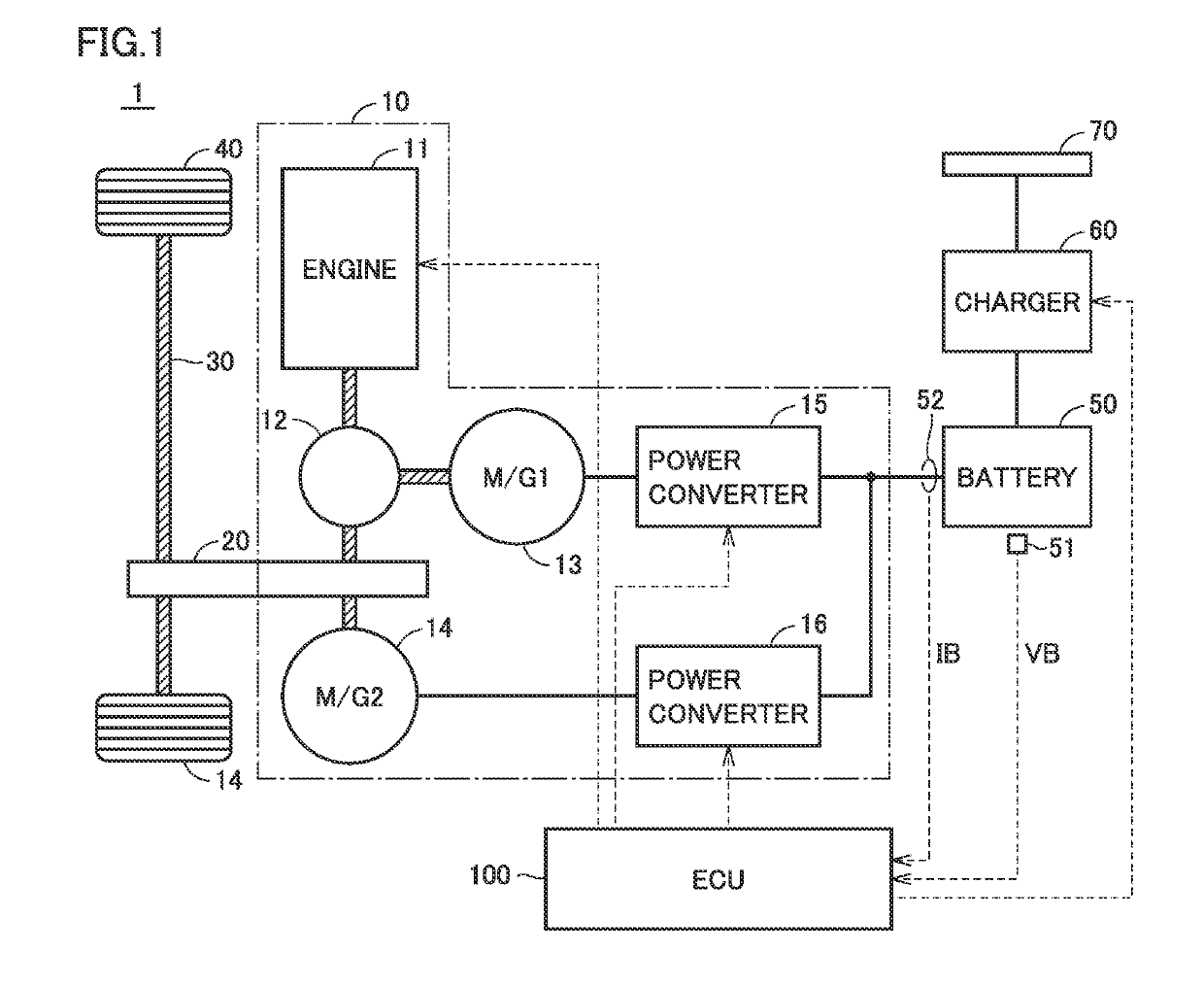 Hybrid vehicle and method for controlling same