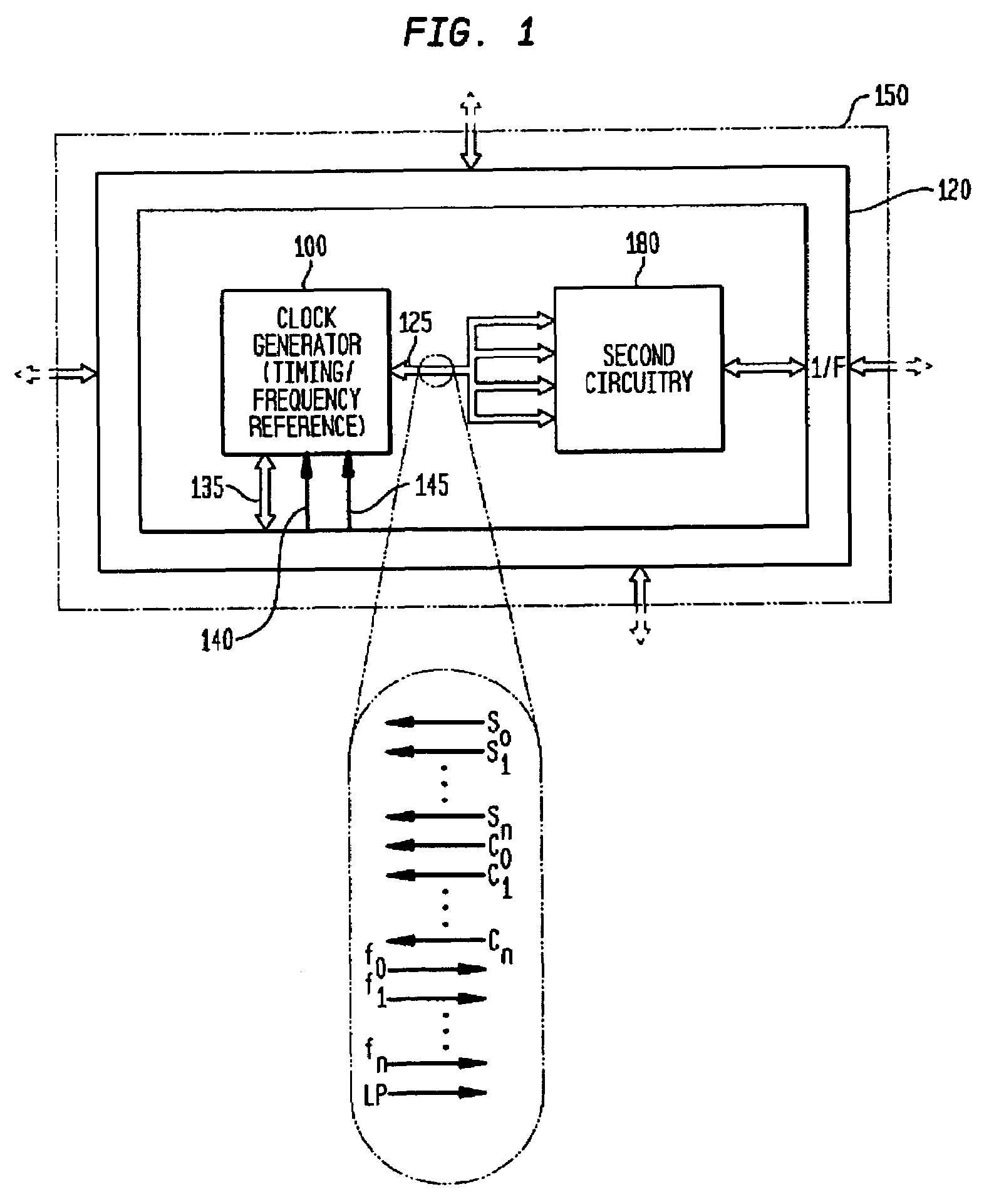 Monolithic clock generator and timing/frequency reference