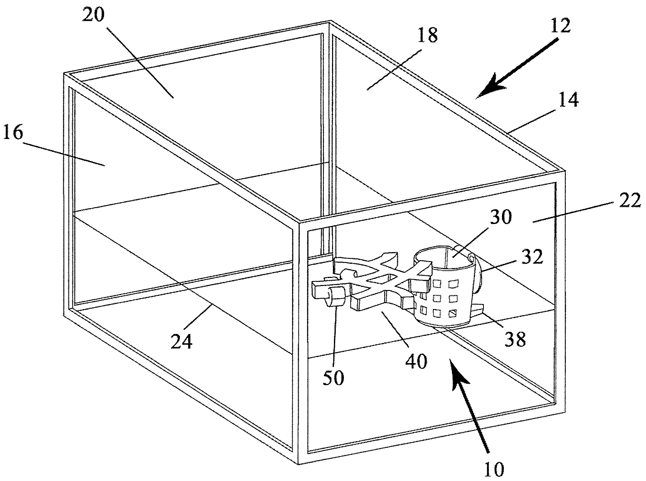 Marginals aquarium plant system