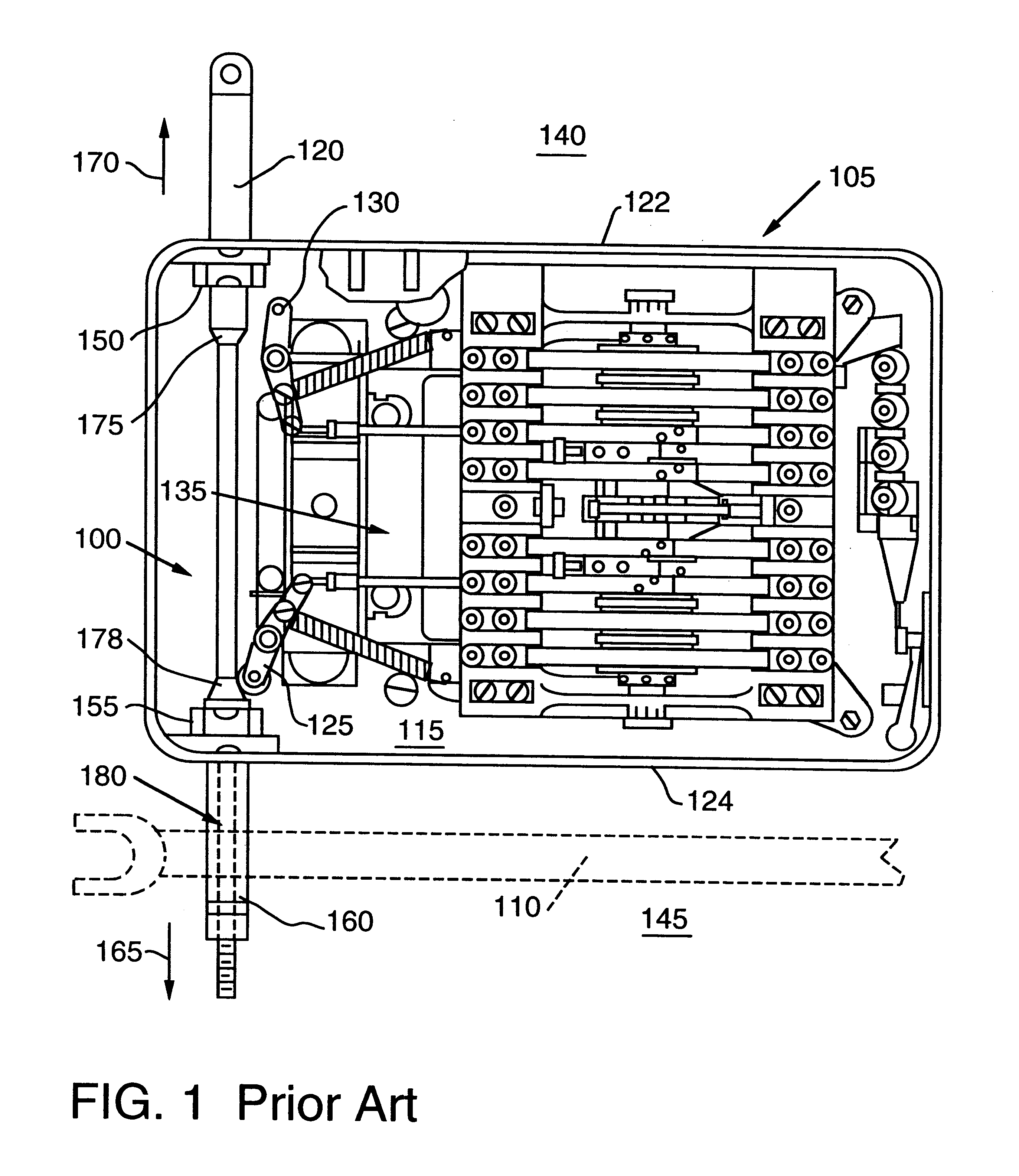 Captivity point detection system with single switch position target