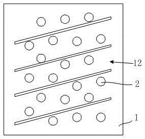 Rotational flow air inlet structure of counter-flushing water curtain purification device