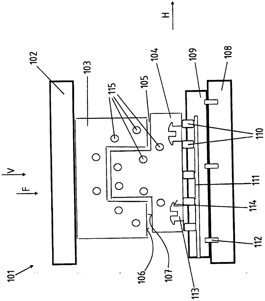 Stamping dies with tolerance compensation