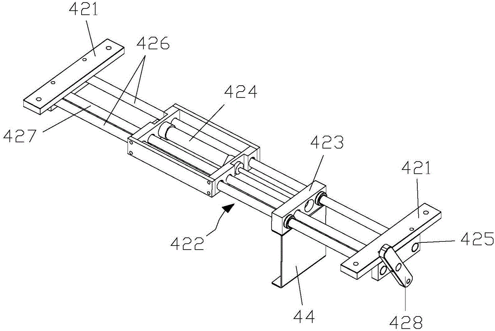 Stacker crane with automatic delivery of single station for flat plate collector