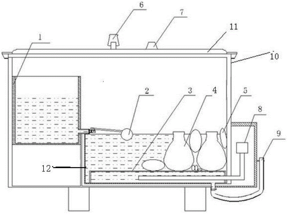 Constant-temperature high-pressure water-bath kettle