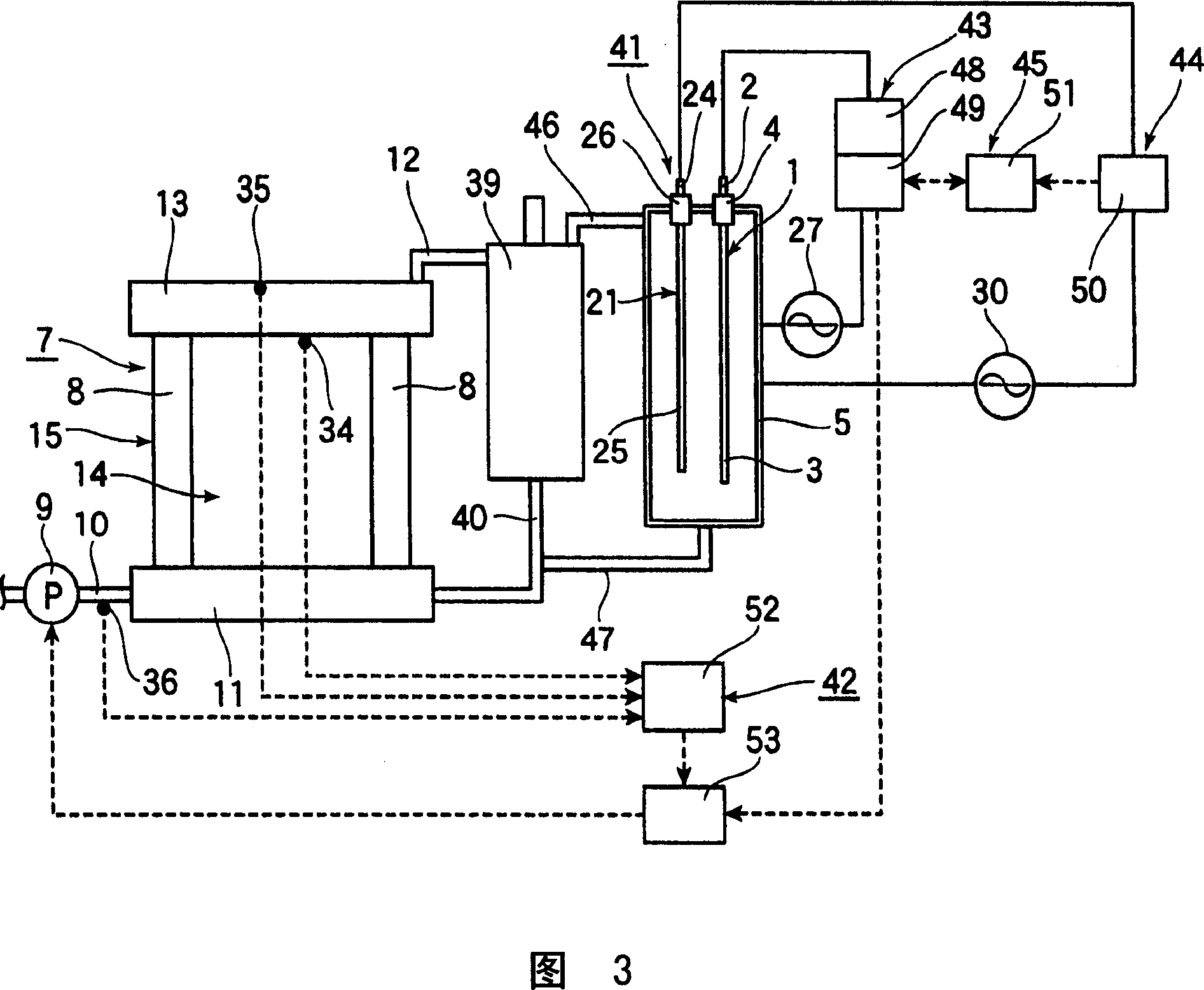 Electrode rod for detecting water-level, method of detecting water-level, and method of controlling water-level