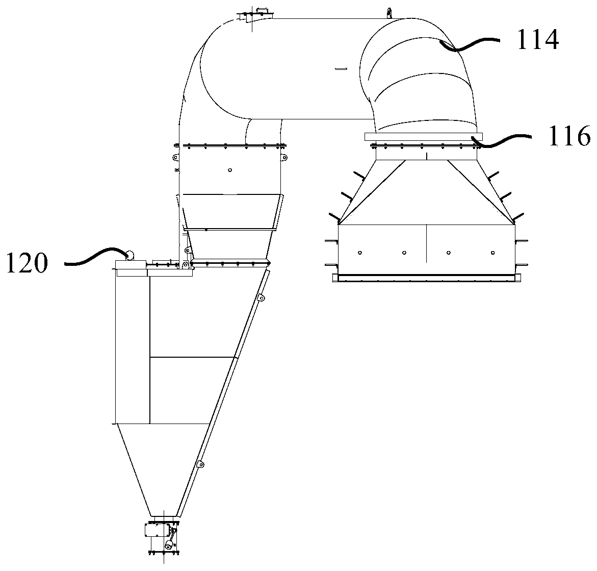 Dust remover, asphalt station and control method of asphalt station