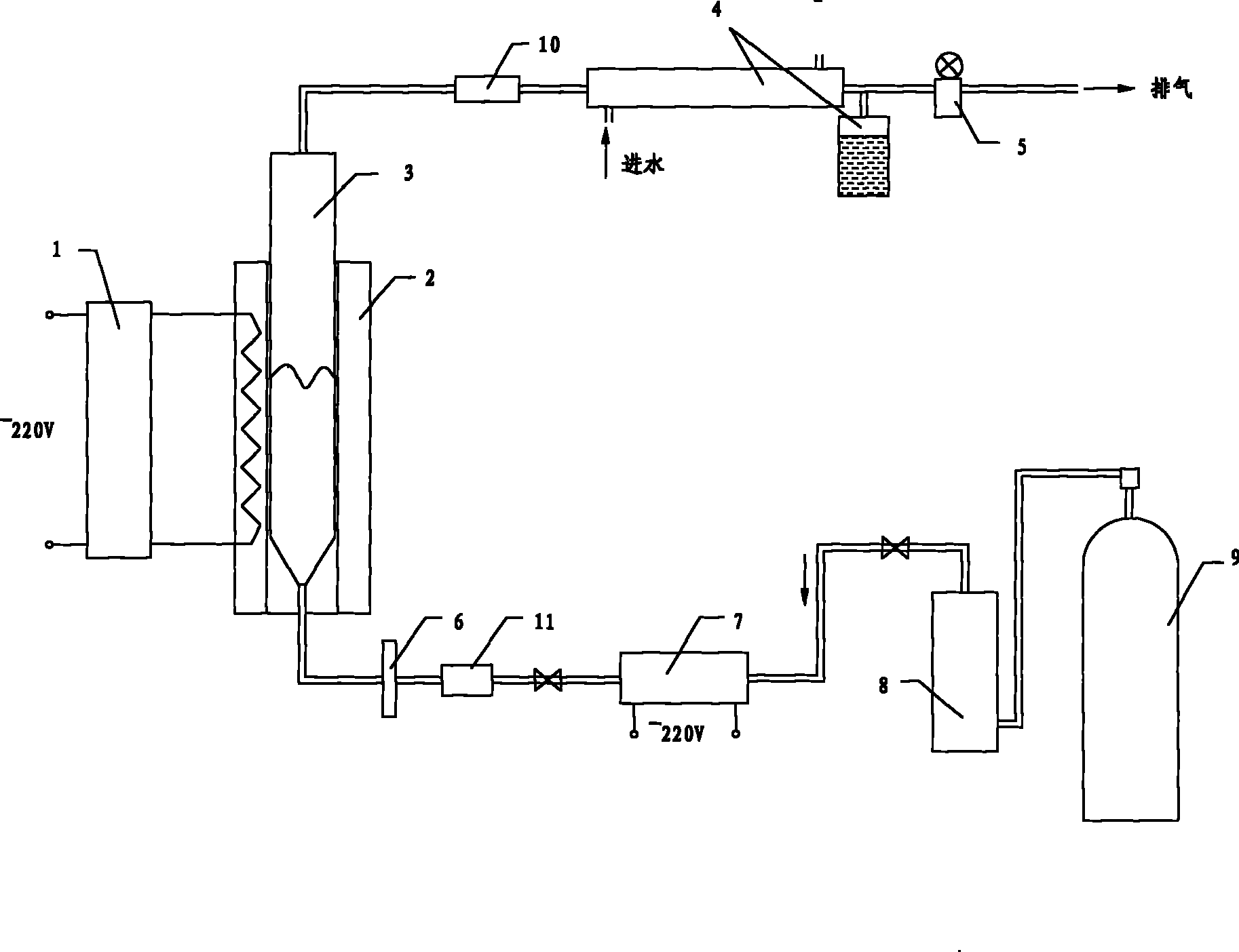 Application of carbonatation revolving furnace steel scoria in accelerating carbonic anhydride absorption of ocean