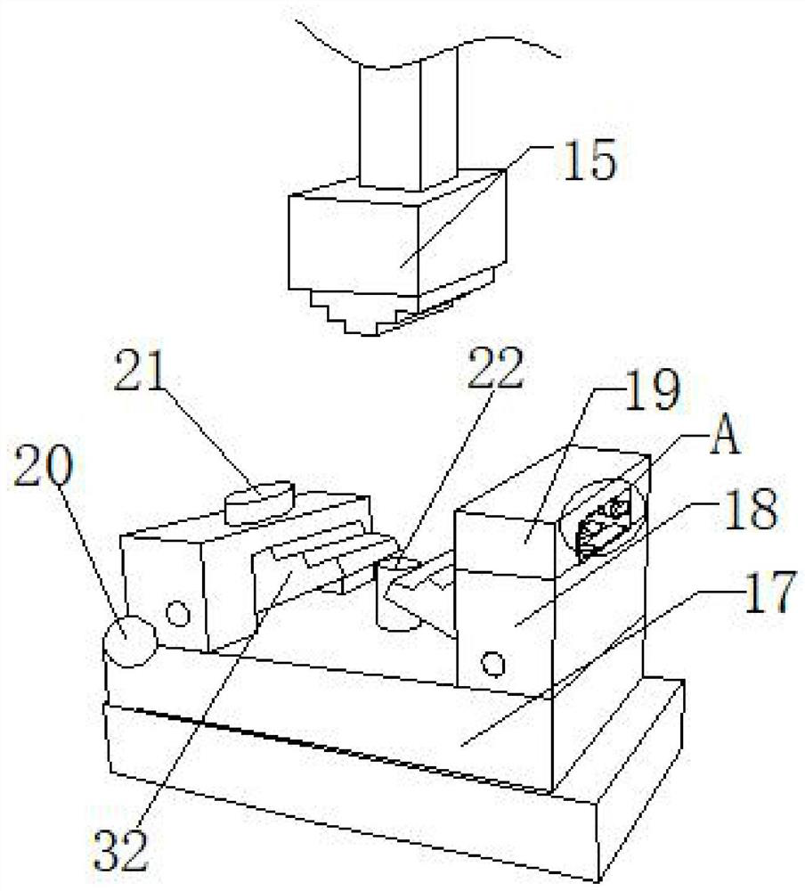 Conveying device for plate conveying of punching machine