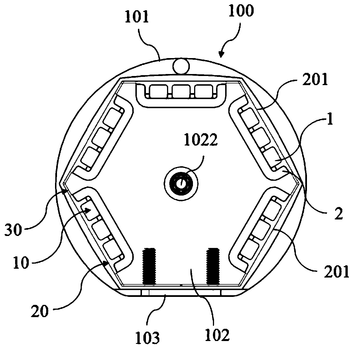 Multi-pole engine array system and loudspeaker