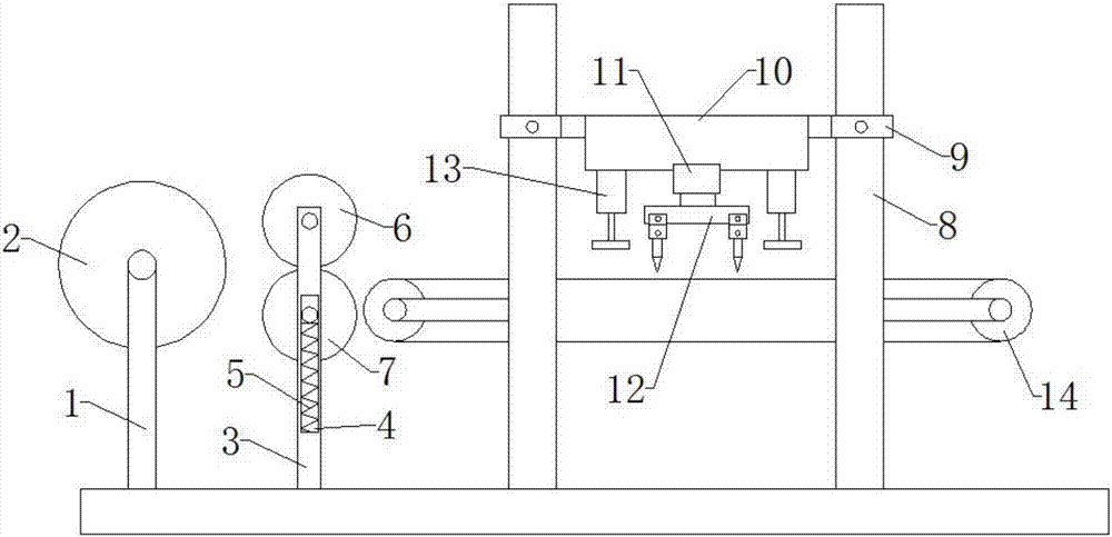 Double-cutter flat cutting machine for sponge cutting