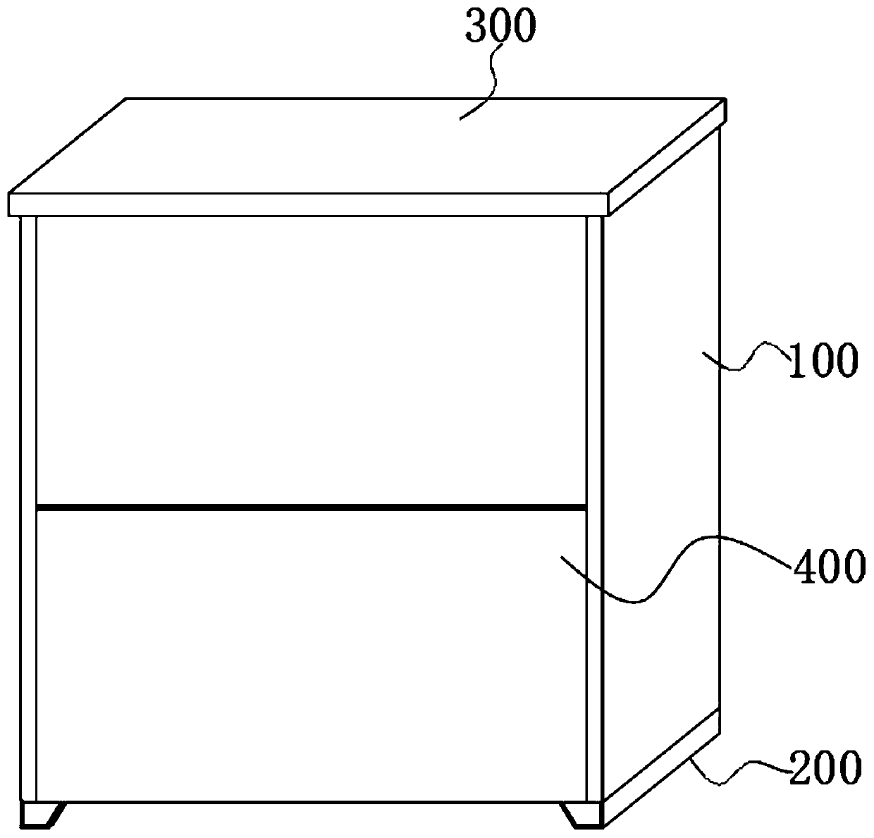 Folding-type fire extinguisher box