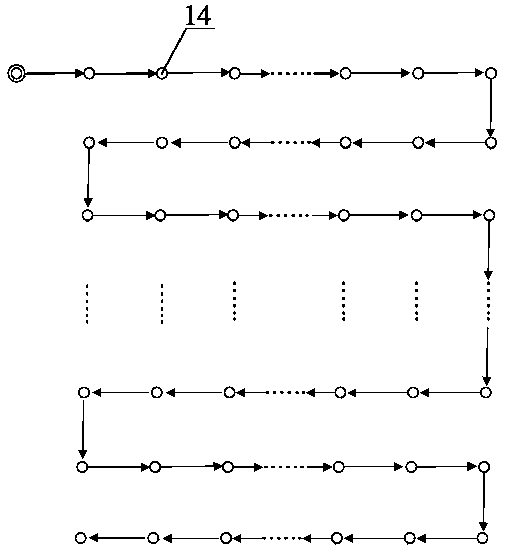 Nano-precision detection method and device for free-form surface morphology