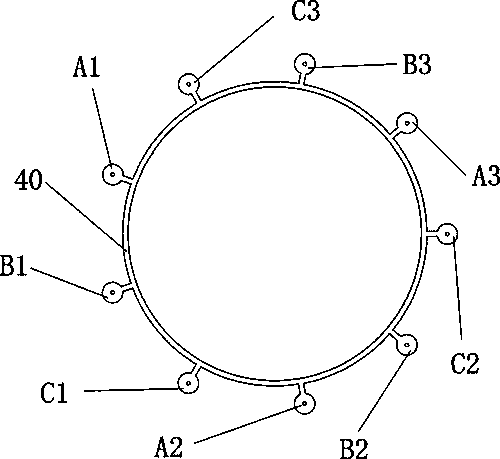 Motor stator and motor with same