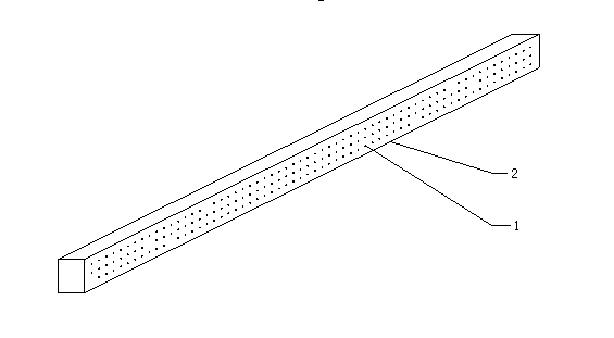 Manufacturing method of recombined bamboo sliced veneer