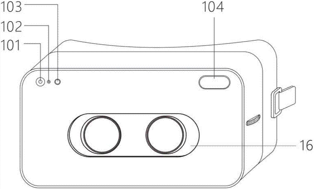 Head-mounted plane rotation overturning mirror