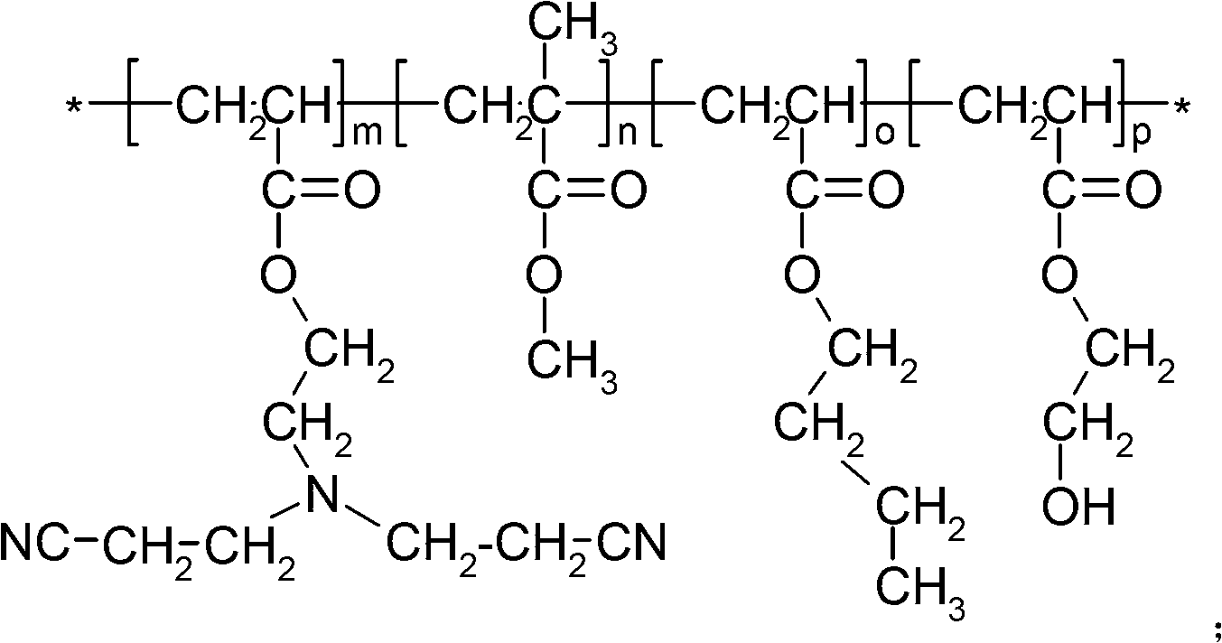 Macromolecule bonding agent and preparation method thereof