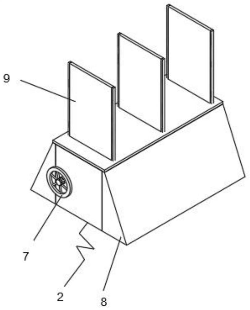 Landfill device for rigid solid waste landfill