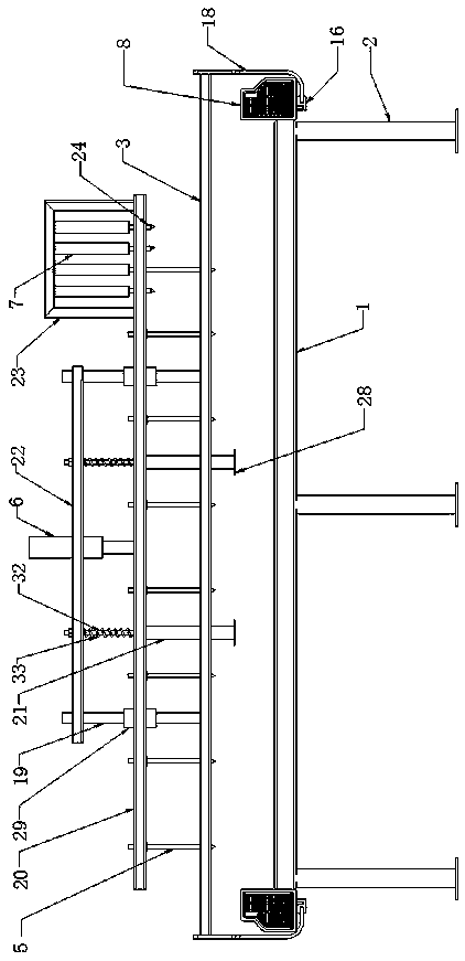 Heat preservation plate perforating machine