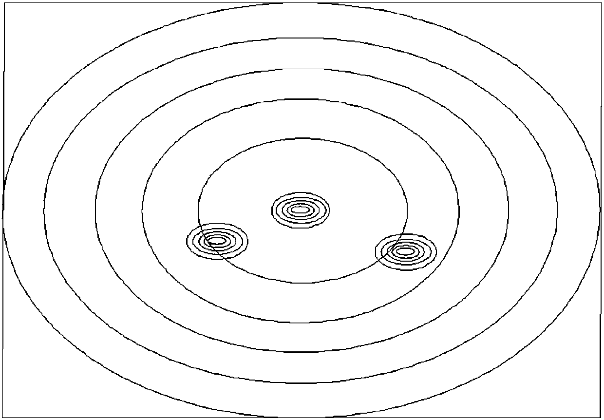 Coal seam floor hidden water inrush subsided column dynamic positioning method