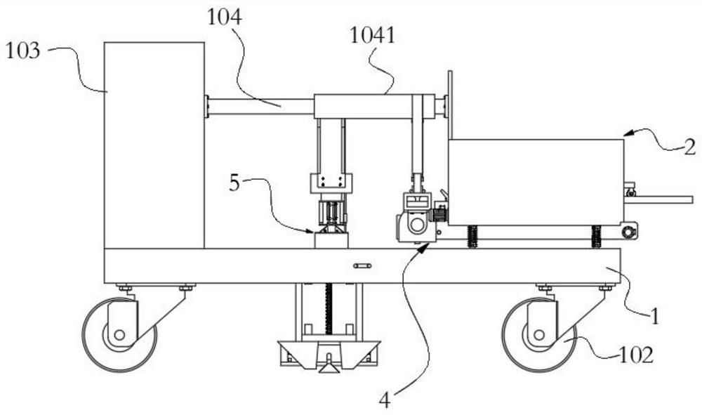 An unmanned automatic transplanting machine for ecological restoration slope greening