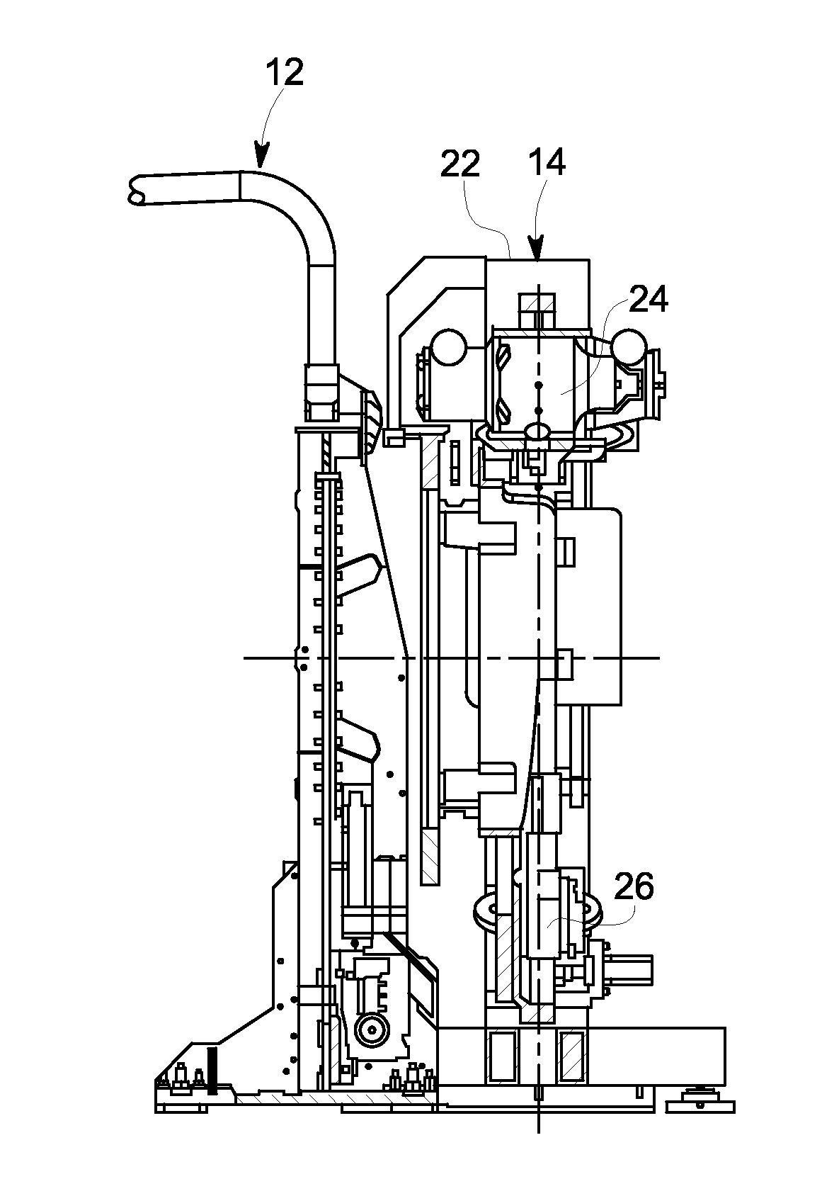 Ct system for use in multi-modality imaging system