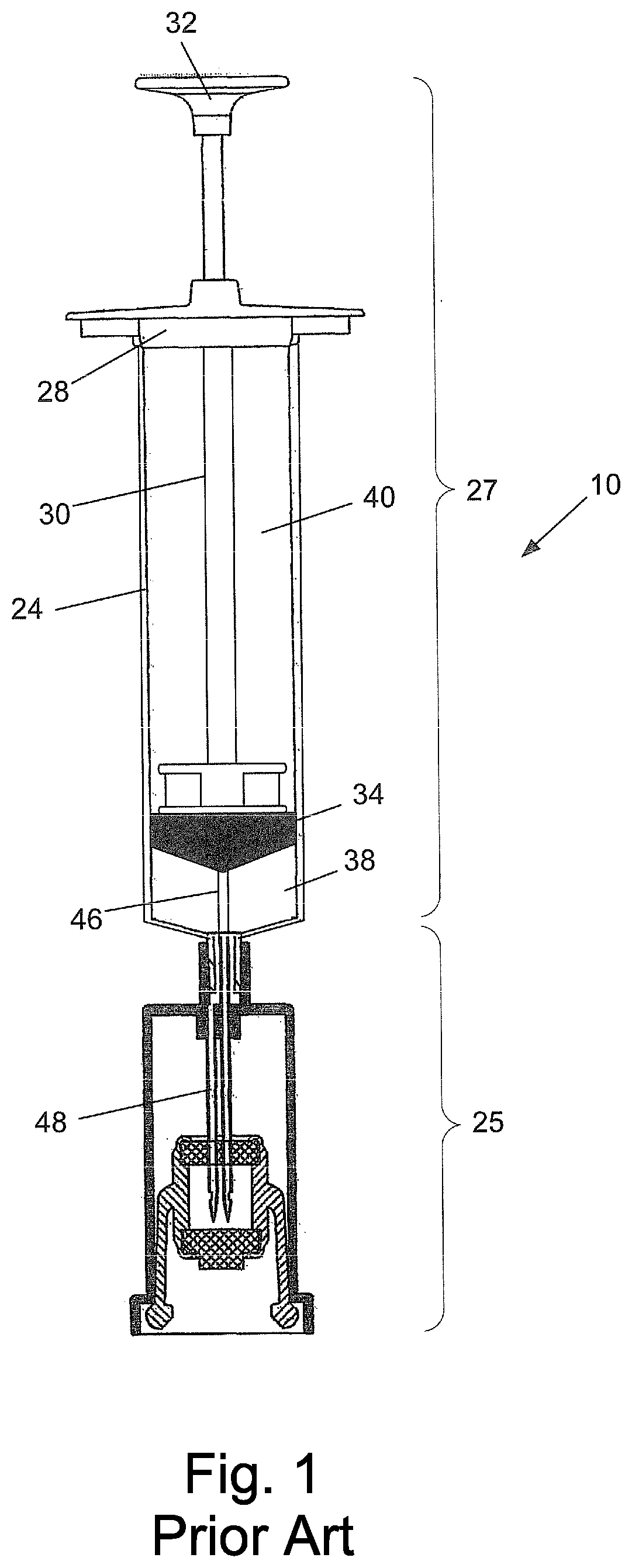 Connector section