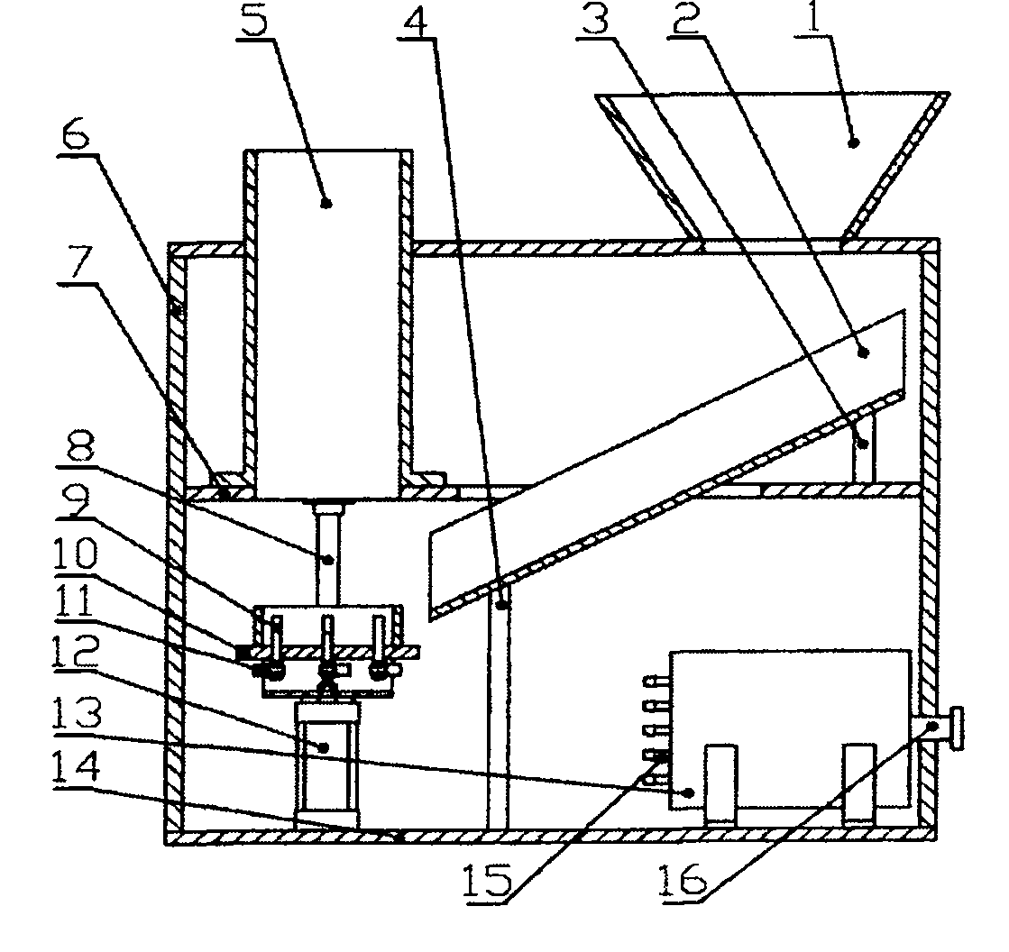 Multi-nozzle airspray ball-service device for volleyball smashing training device