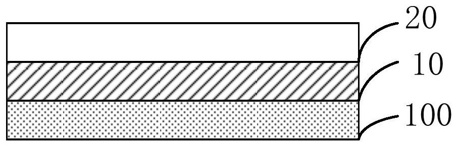 Thin film packaging structure and preparation method and application thereof