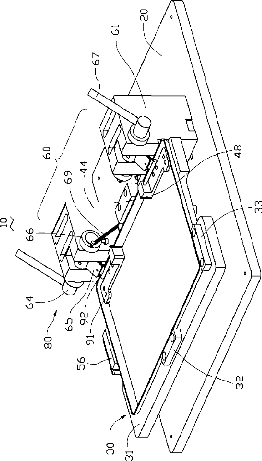 Hinge positioning jig