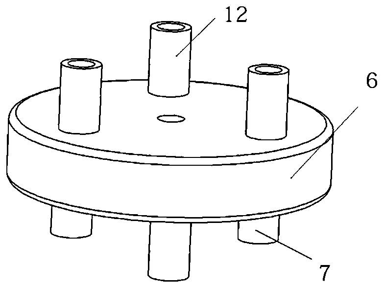 Active mixing and passive mixing 3D printing nozzle