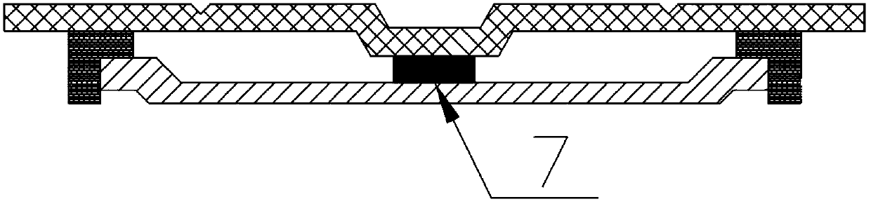 Porous plate and current blocking structure of lithium-ion battery