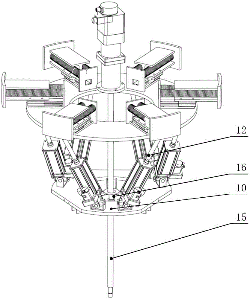 Vertical attitude adjustment mechanism for vertical assembly of large-diameter thin-walled cylinders