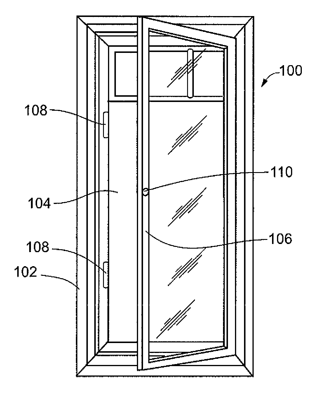 Friction hinge for push-out style window