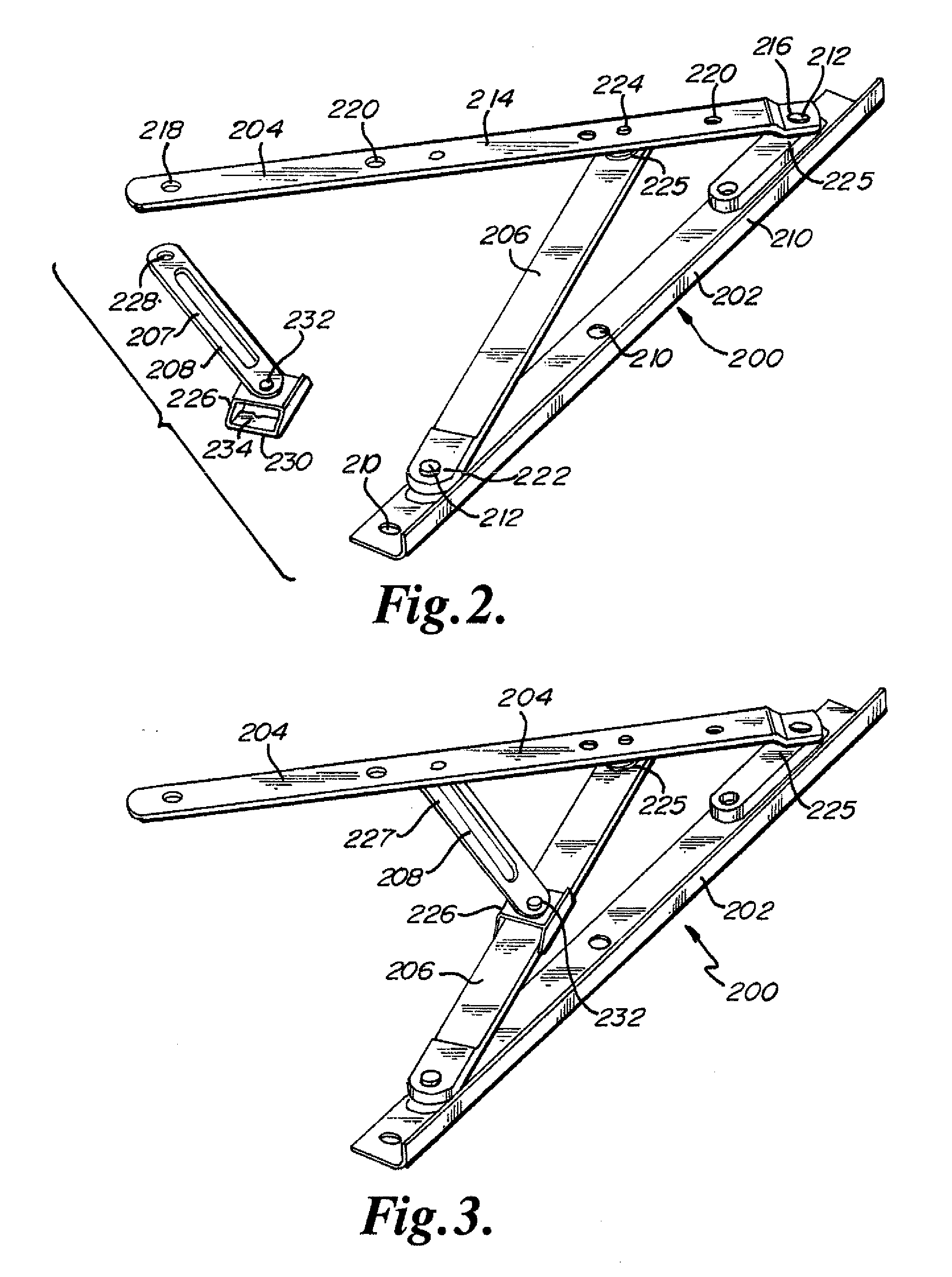 Friction hinge for push-out style window