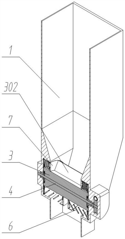 Clinker discharging device for cement production and processing