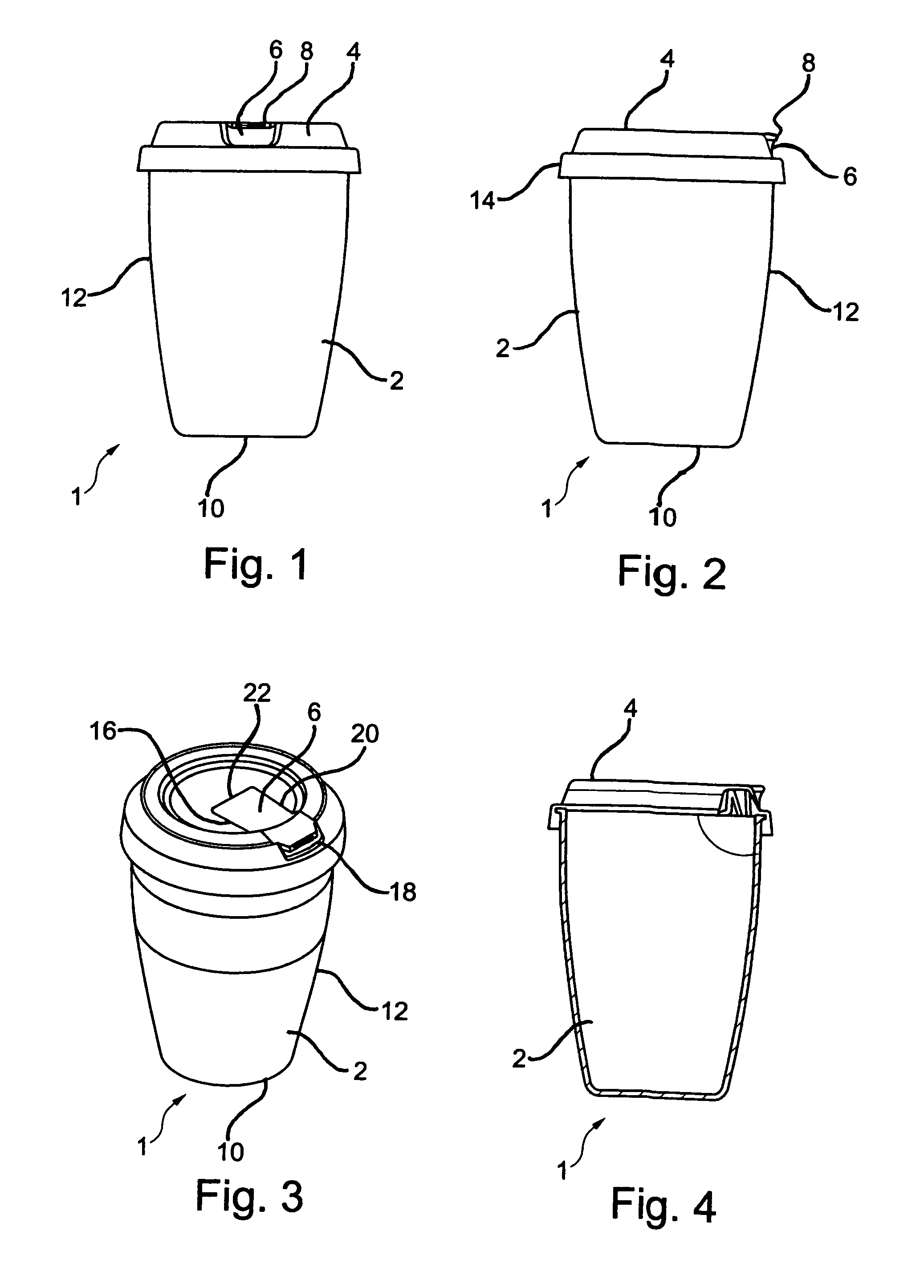 Container, in particular a drink container